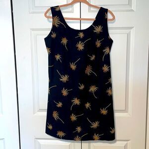 Luau silk sleeveless dress size medium